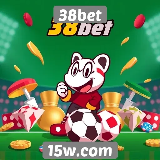 Variedade de jogos disponíveis na plataforma 38bet